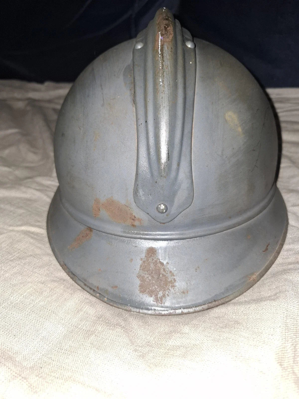 Casque Adrian Modèle 1915 – Génie Français, Insigne 1er Type