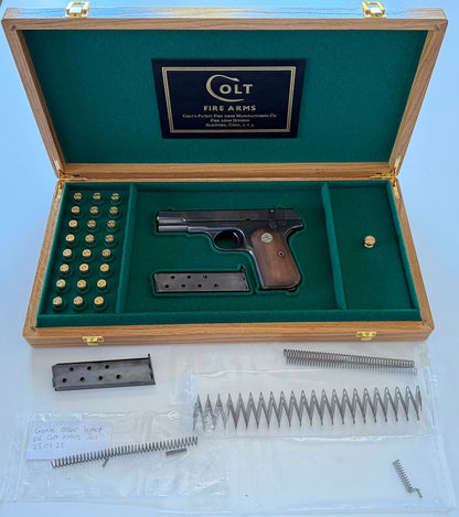 Magnifique coffret Colt Modèle 1903 32 ACP