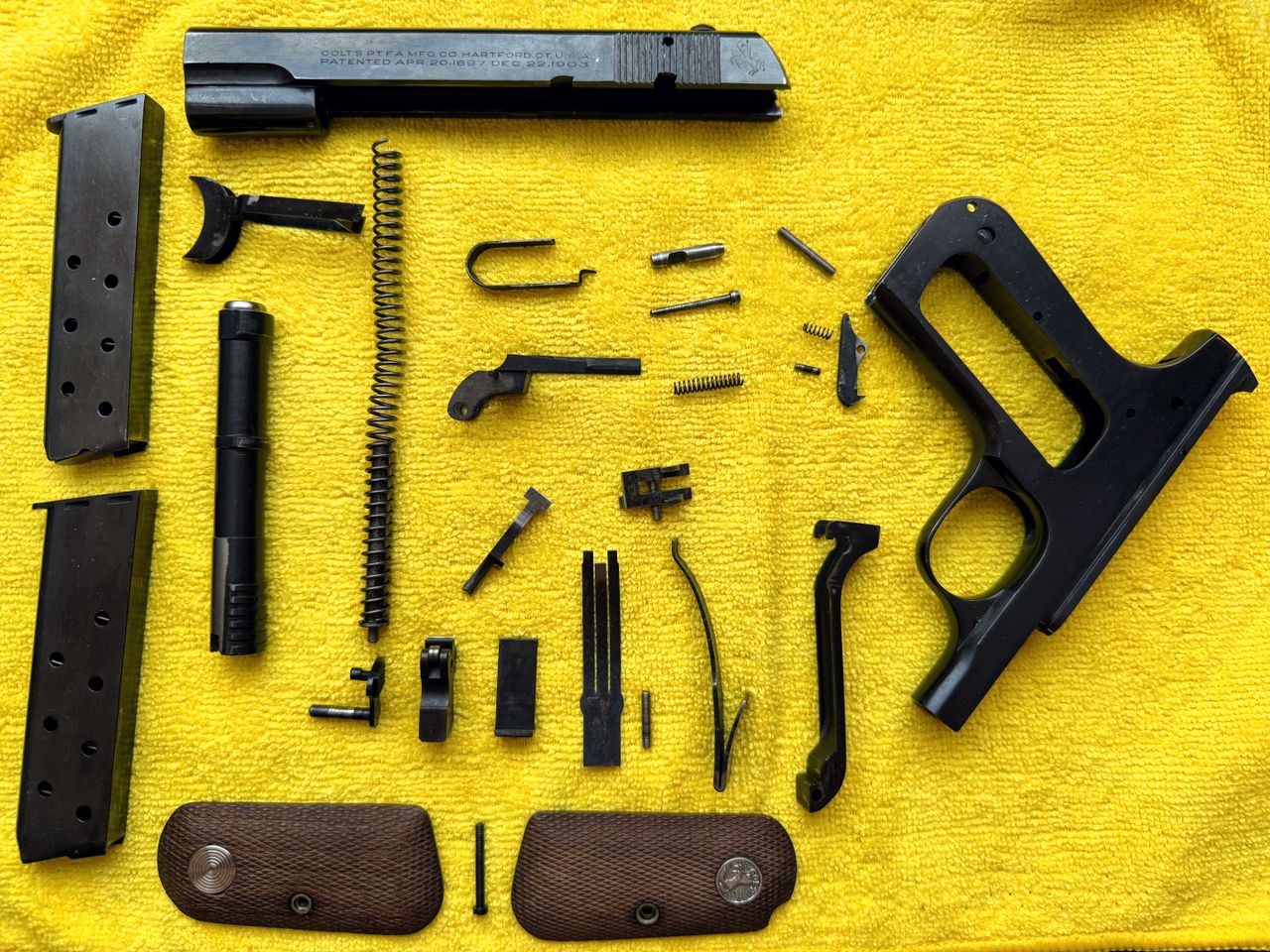 Magnifique coffret Colt Modèle 1903 32 ACP