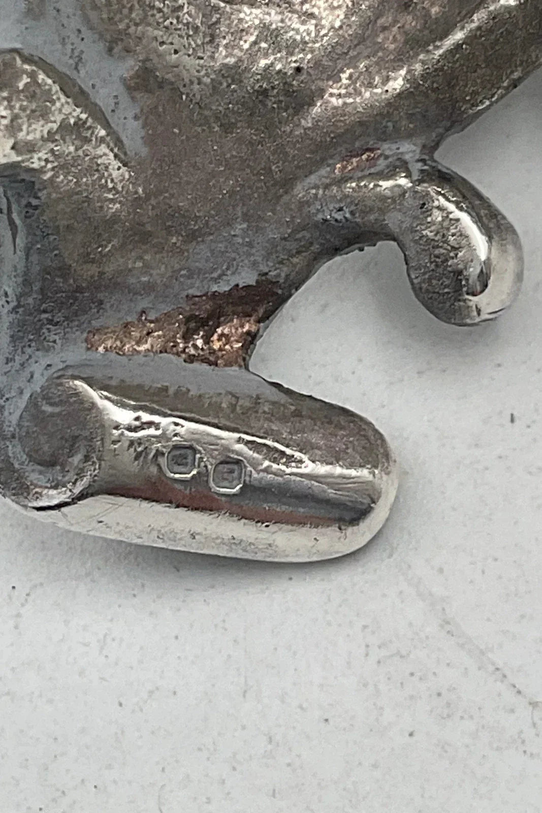 Paire de bougeoirs en argent Allemand