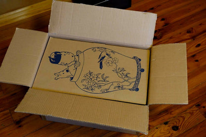 Rare set complet Potiche Tintin Lotus Bleu moulinsart 2011
