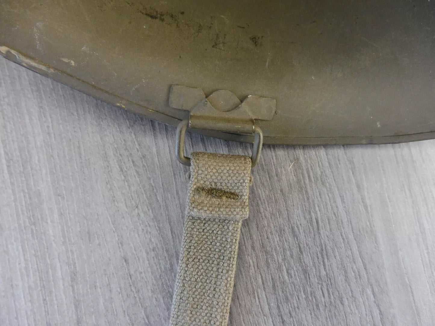 CASQUE PARACHUTISTE COMPLET MODELE 51 ORIGINAL 1953