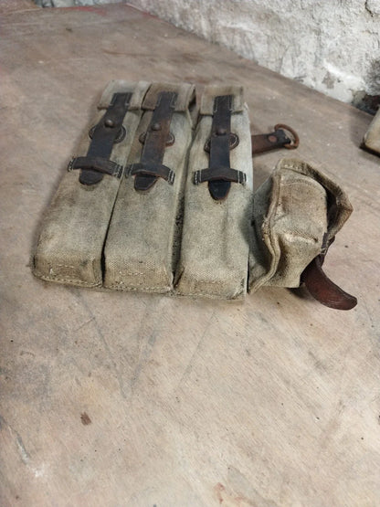 Lot de portes chargeurs Militaria Allemand WW2