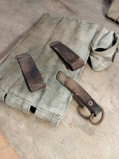 Lot de portes chargeurs Militaria Allemand WW2