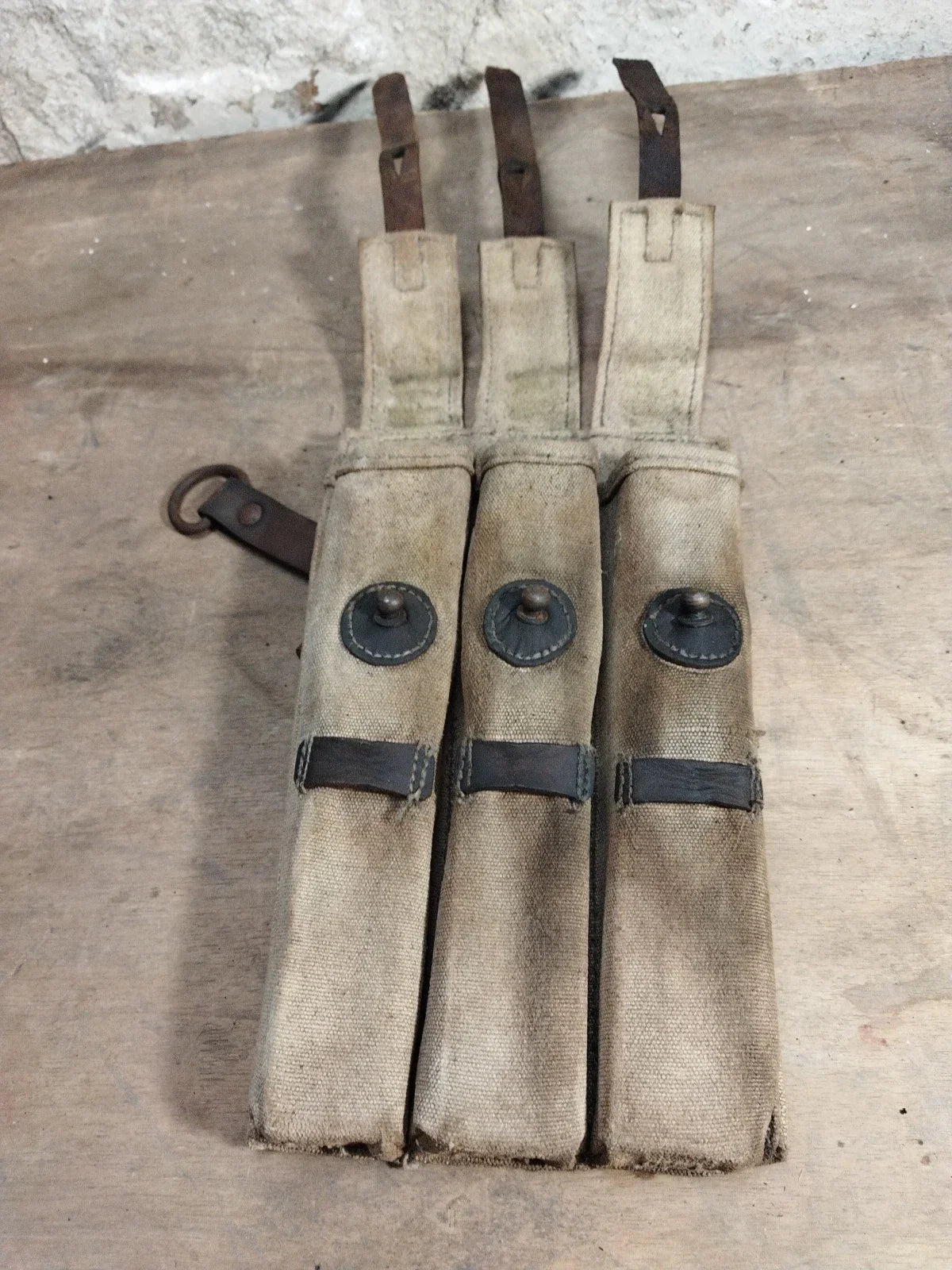 Lot de portes chargeurs Militaria Allemand WW2