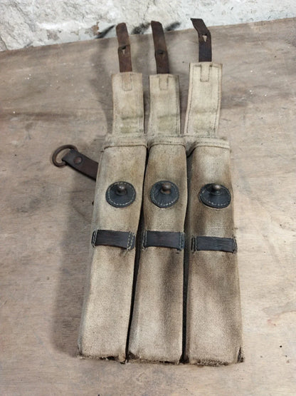Lot de portes chargeurs Militaria Allemand WW2