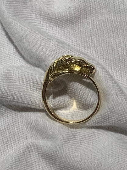 Magnifique bague en or jaune 18 carats