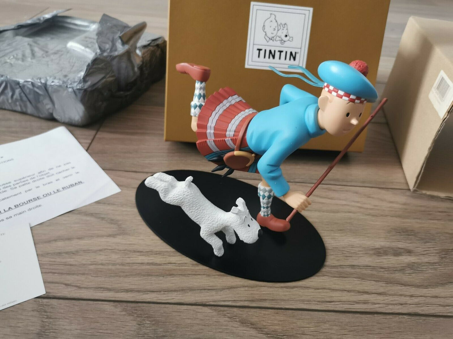 Statuette Tintin Écossais Moulinsart