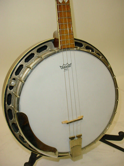 Banjo à résonateur ténor 4 cordes des années 1930