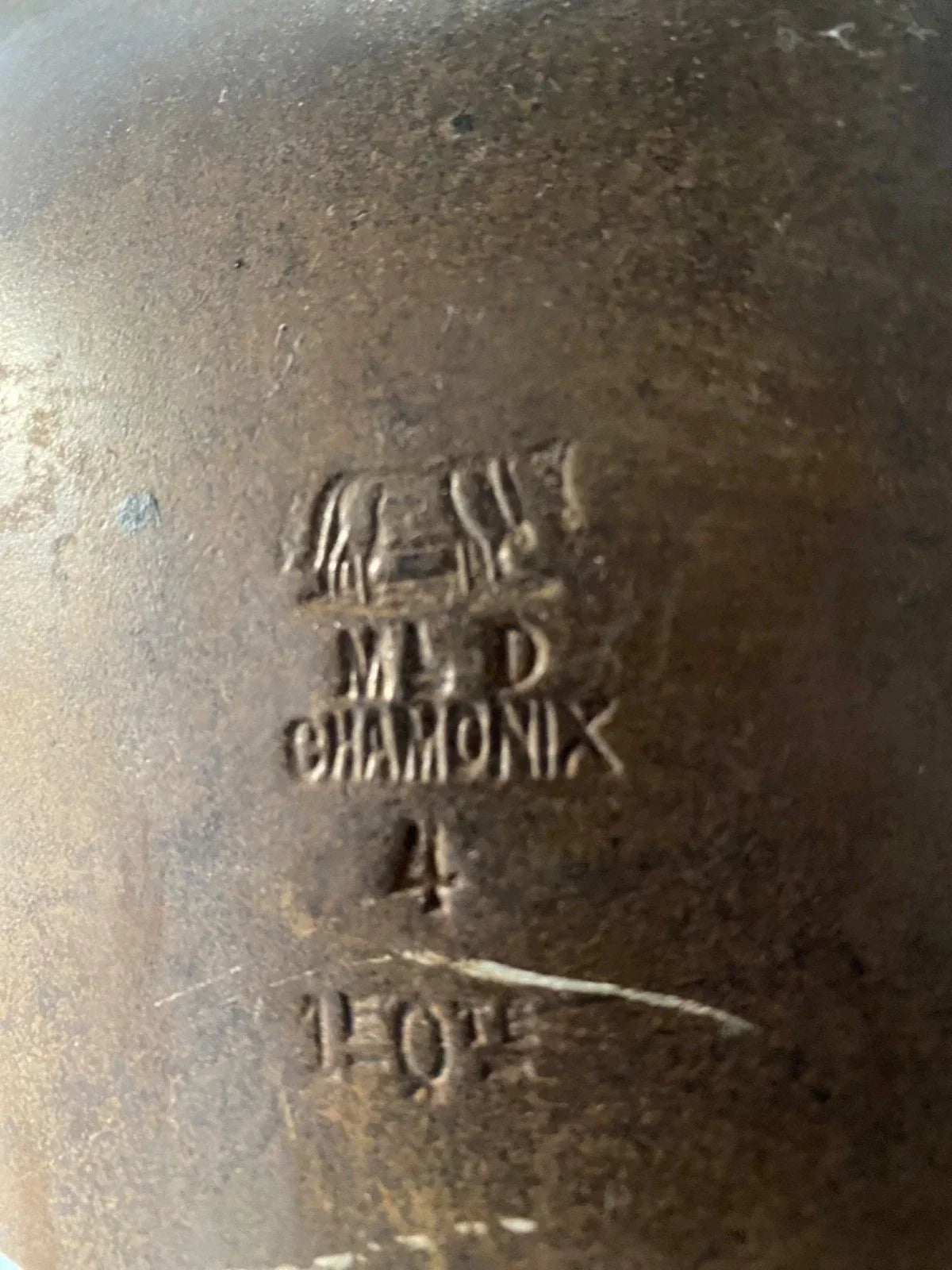 SUPERBE CLOCHE CHAMONIX MLD 4 1QTÉ SONNAILLE