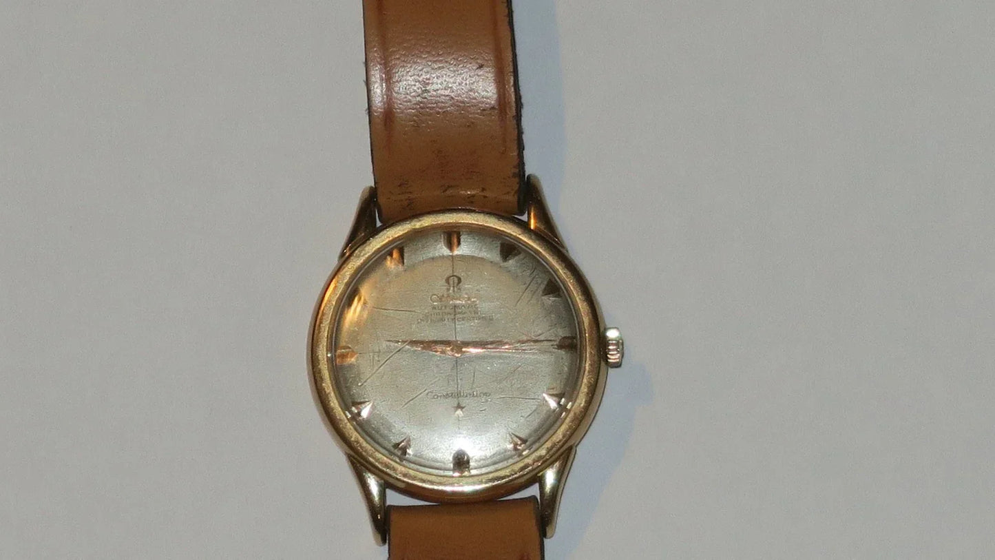 MONTRE OMEGA CONSTELLATION AUTOMATIQUE OR 18 K