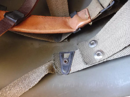 CASQUE PARACHUTISTE COMPLET MODELE 51 ORIGINAL 1953