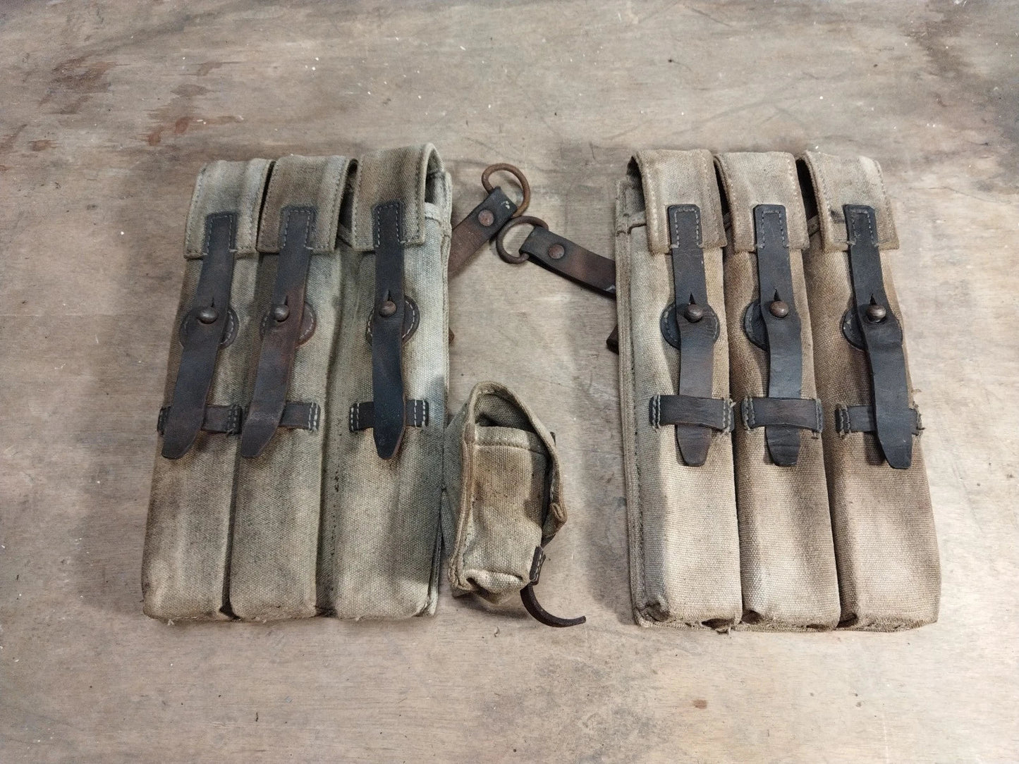 Lot de portes chargeurs Militaria Allemand WW2
