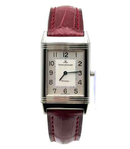 Montre Jaeger LeCoultre Reverso acier à remontage manuel