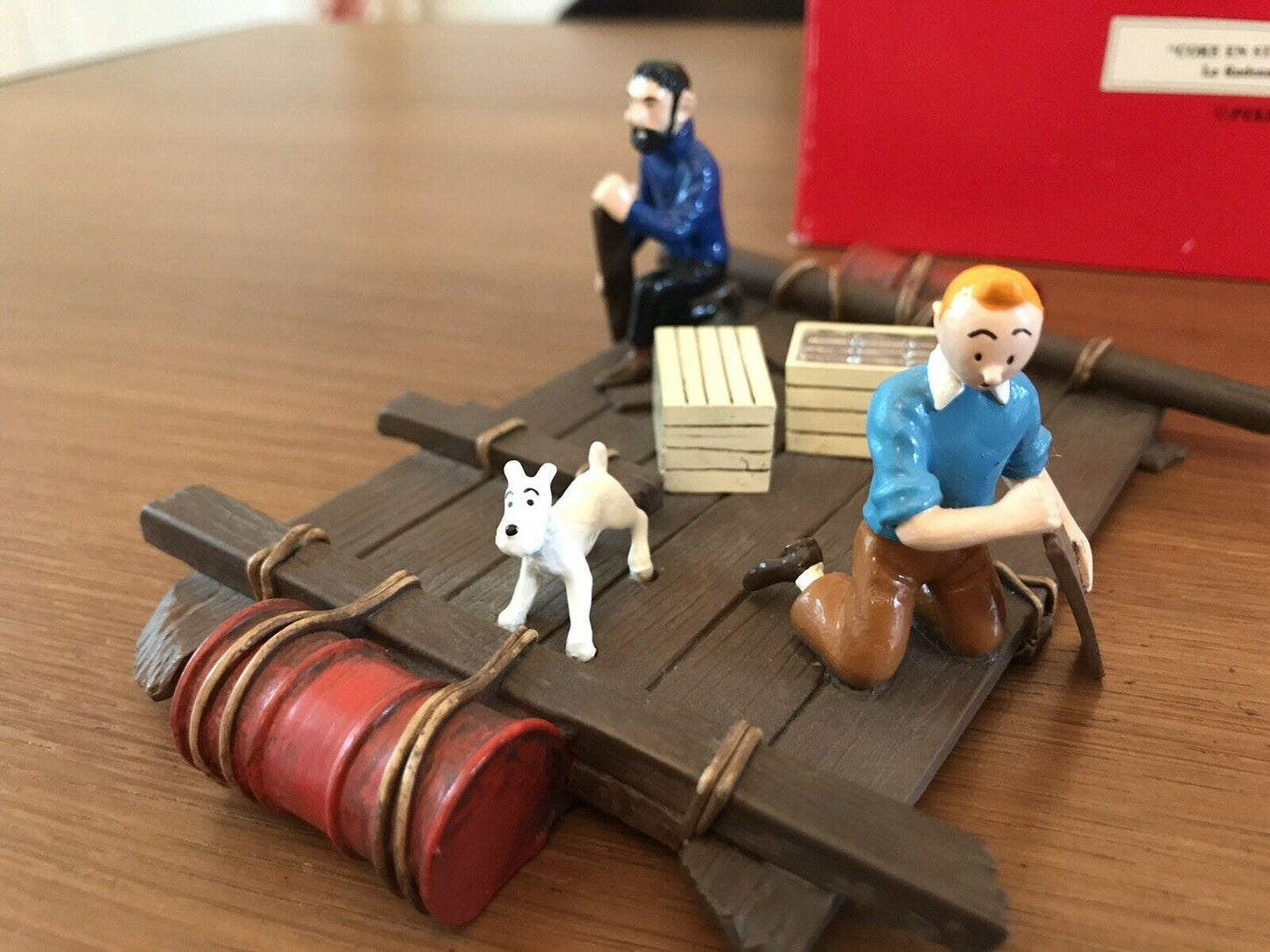Figurine Pixi Tintin « Le Radeau »