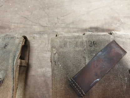 Lot de portes chargeurs Militaria Allemand WW2