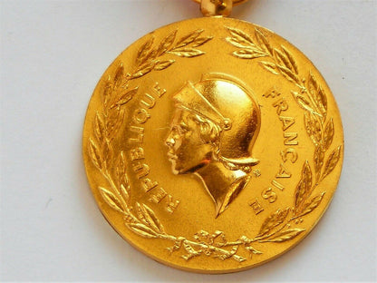 Médaille en or 18 K 750/1000 Aviation