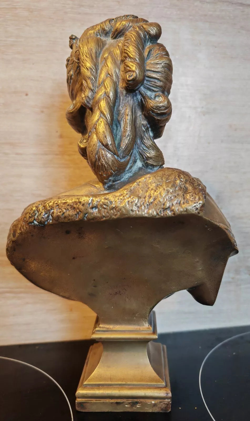 Ancien buste en bronze reine Marie Antoinette