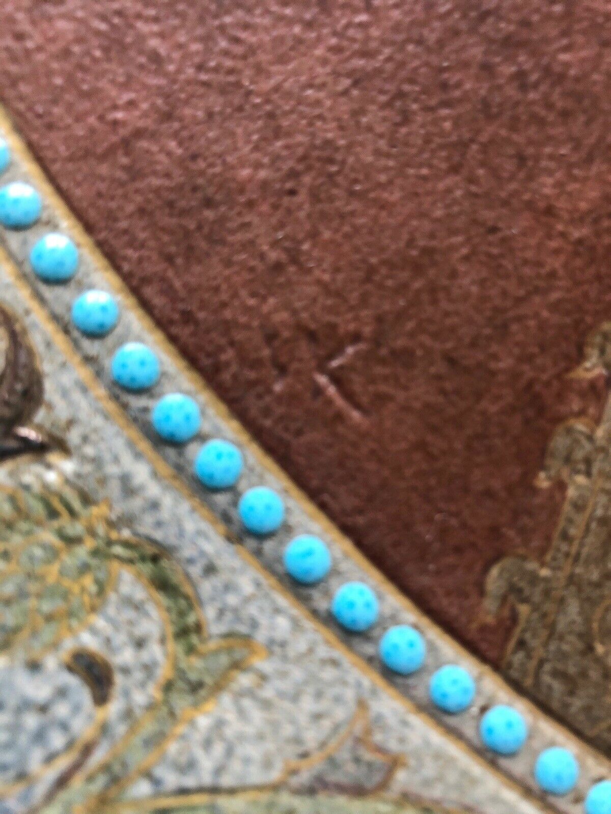 Rare grand plat grès émaillé Victor KREMER 1895
