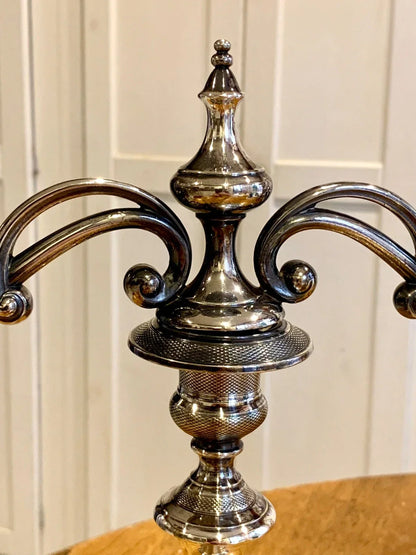Candélabre chandelier en argent Christofle