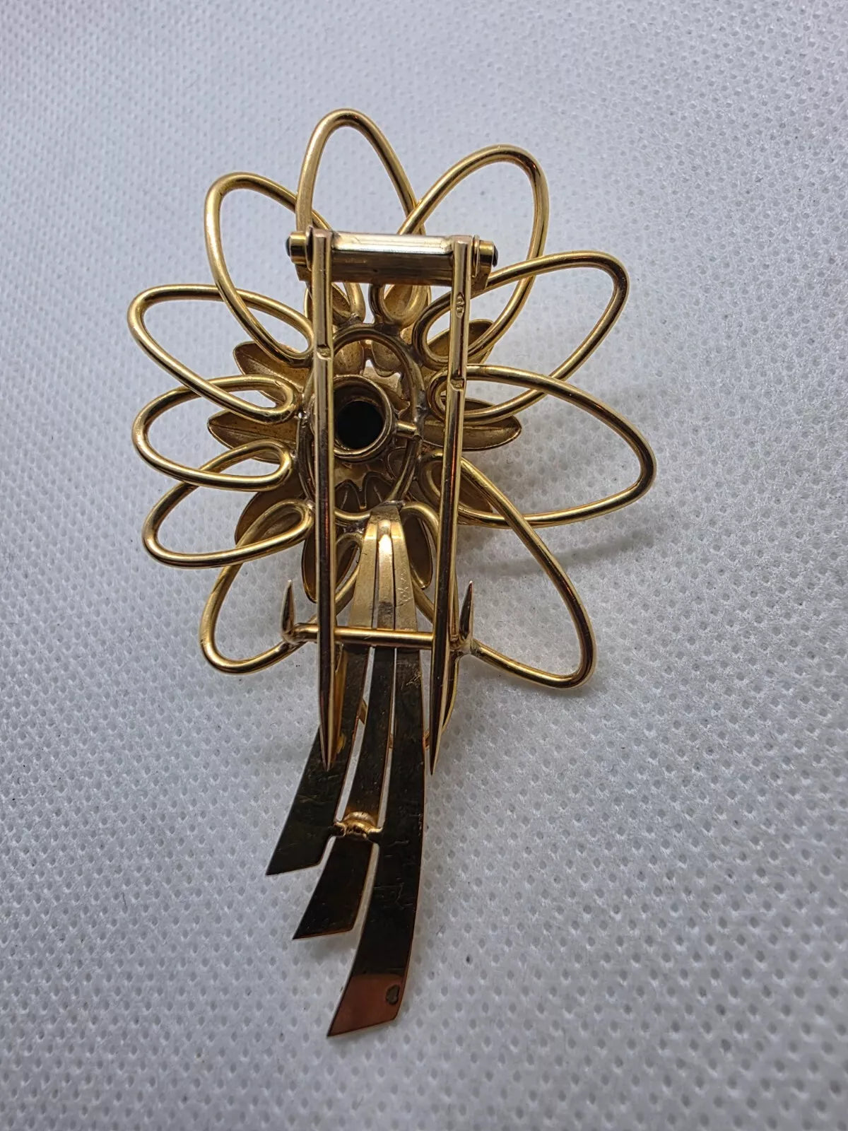 Ancienne broche en or 18k 750 vintage
