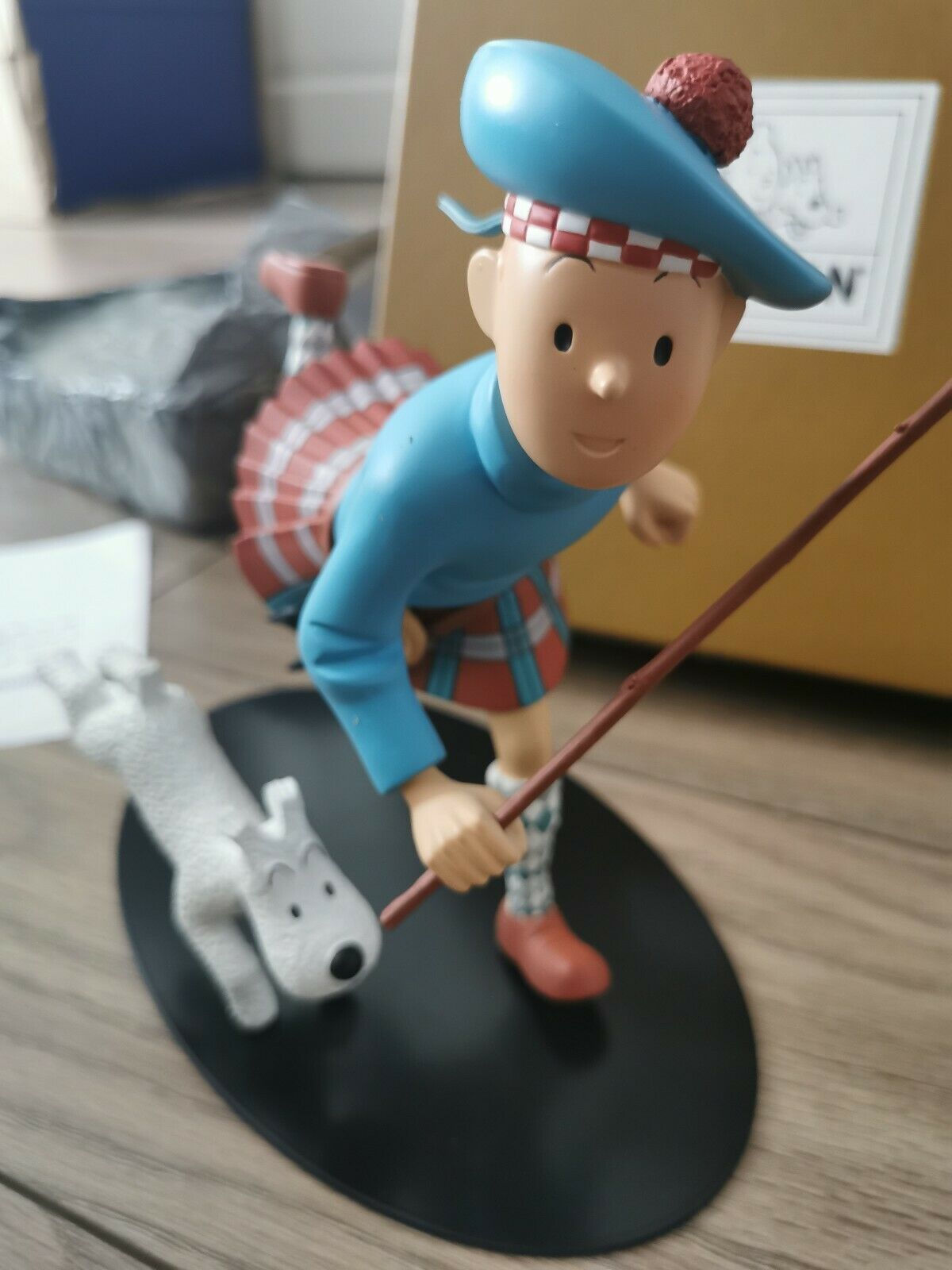 Statuette Tintin Écossais Moulinsart