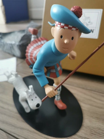 Statuette Tintin Écossais Moulinsart