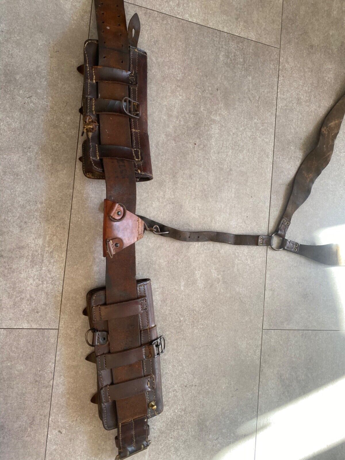 Rare cartouchière France 1940