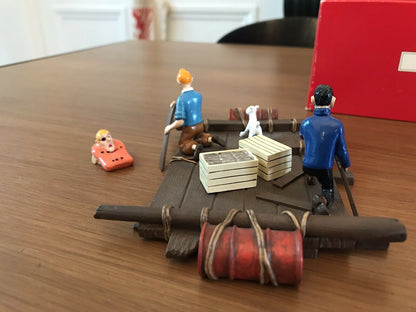 Figurine Pixi Tintin « Le Radeau »
