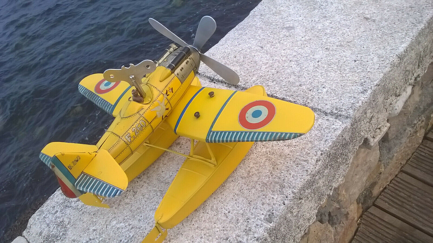 JOUETS ANCIENS JEP HYDRAVION BATEAU CANOT VOILIER DE BASSIN