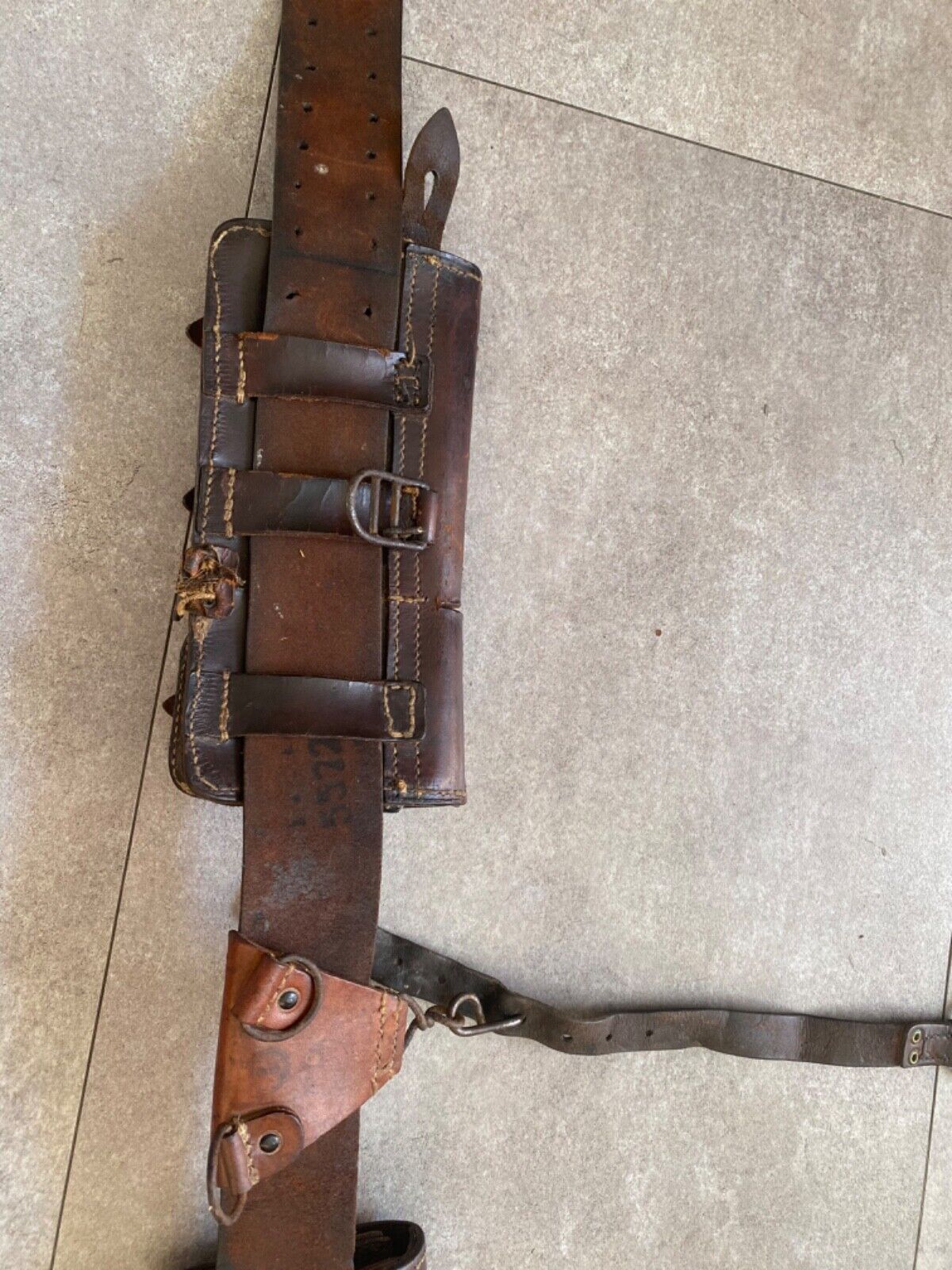 Rare cartouchière France 1940
