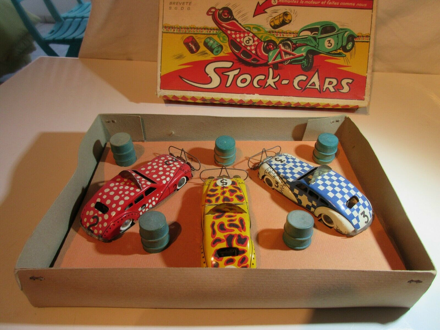 ANCIEN COFFRET CAR GUSTAVE GAUMIER ORIGINAL