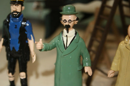 Figurine Tintin Pixi Scène prestige - Le Trésor de Rackham le Rouge