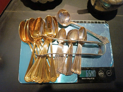 Lot d’argent massif – Objets anciens (à collectionner ou à fondre)