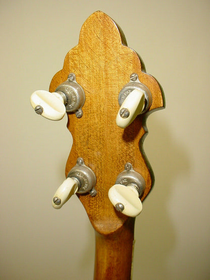 Banjo à résonateur ténor 4 cordes des années 1930