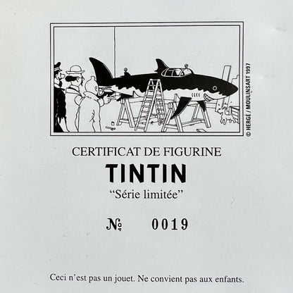 Figurine Pixi Tintin "La scène du requin"
