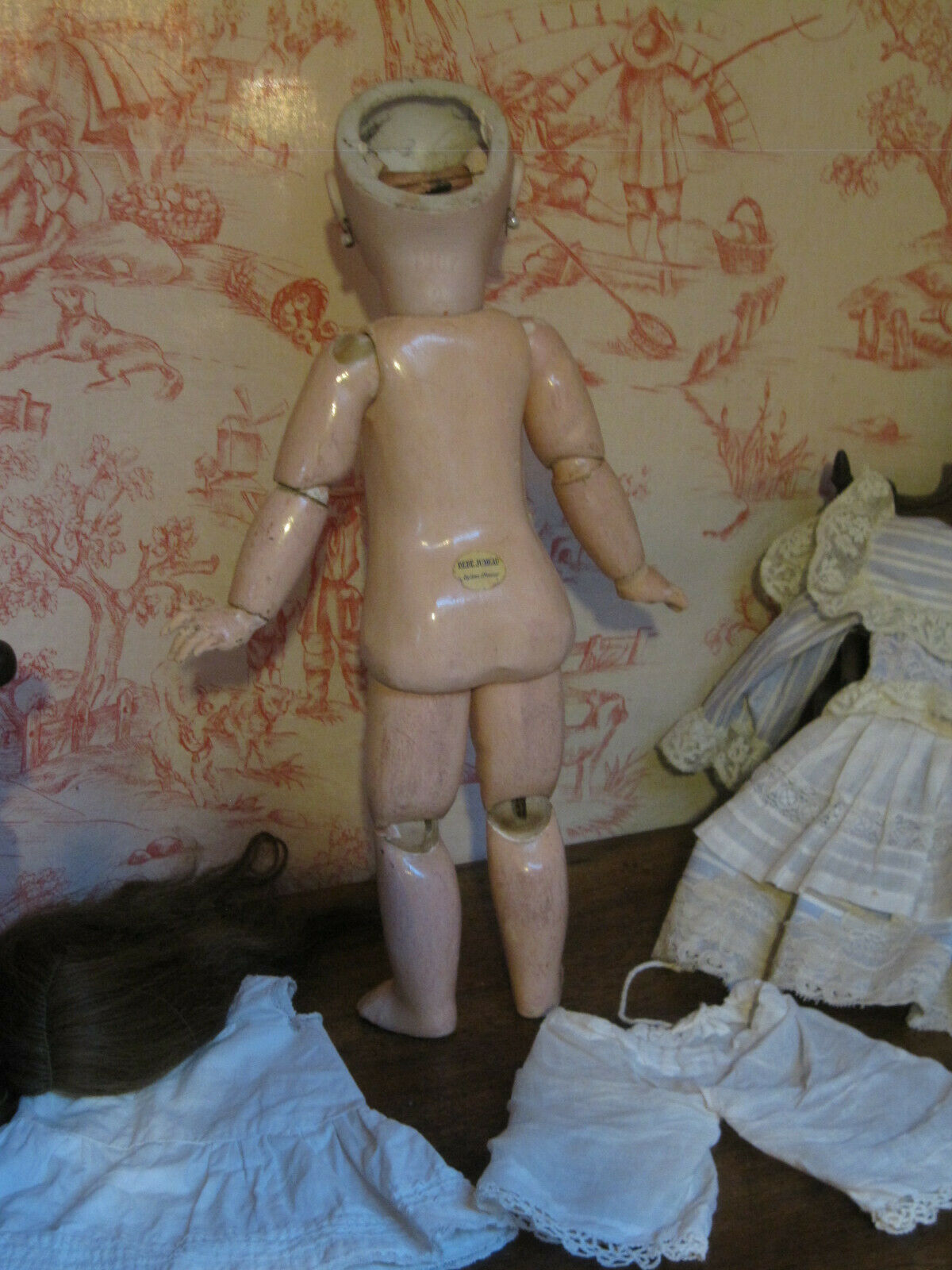 Ancienne poupée en biscuit  Bébé Jumeau 1907