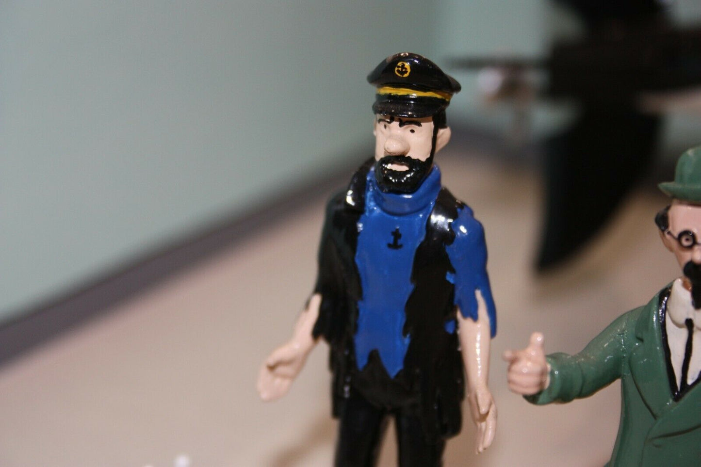 Figurine Tintin Pixi Scène prestige - Le Trésor de Rackham le Rouge