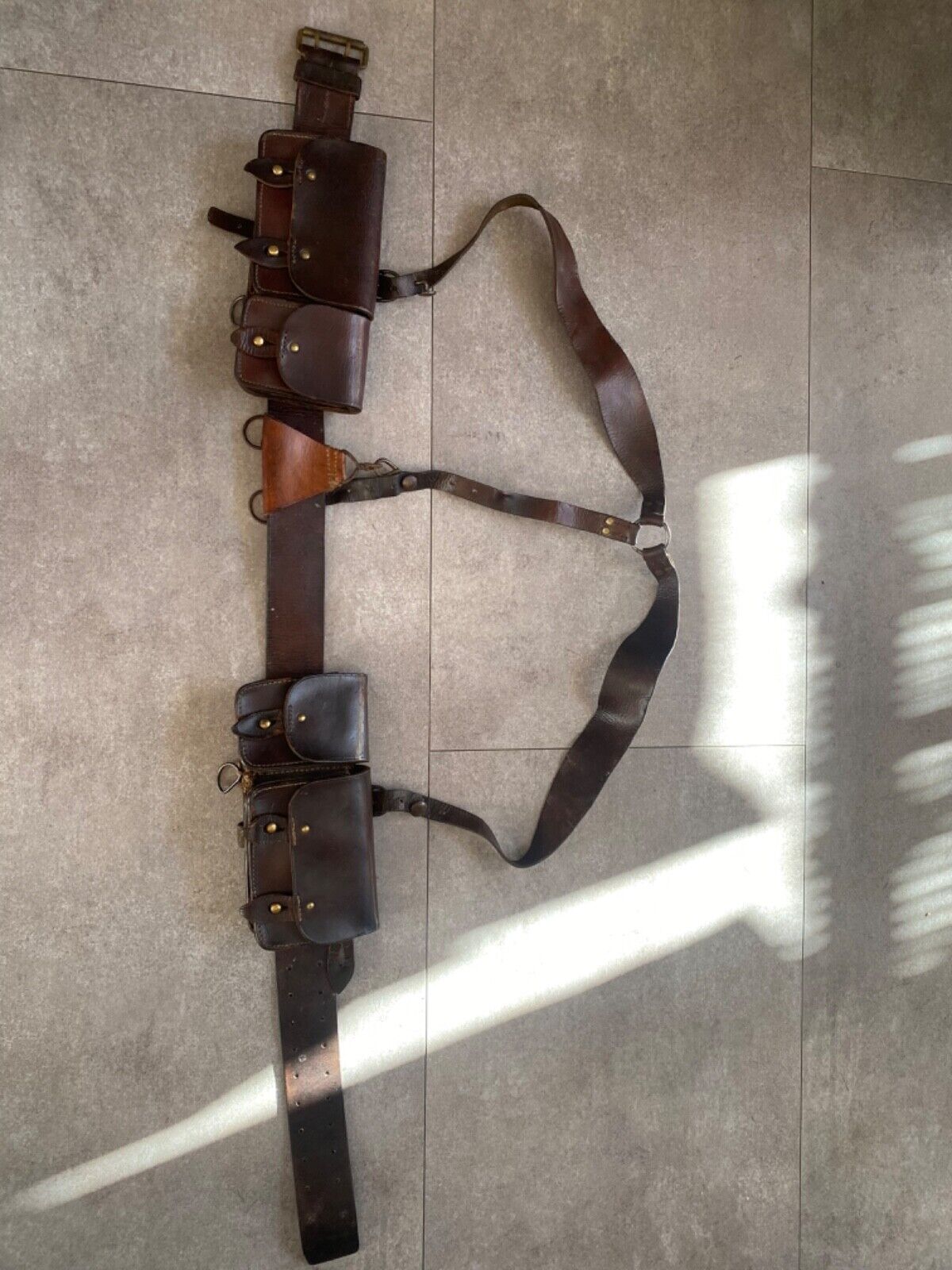 Rare cartouchière France 1940