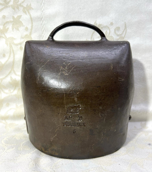 CLOCHE SONNAILLE FER FORGE ART POPULAIRE DEVOUASSOUD