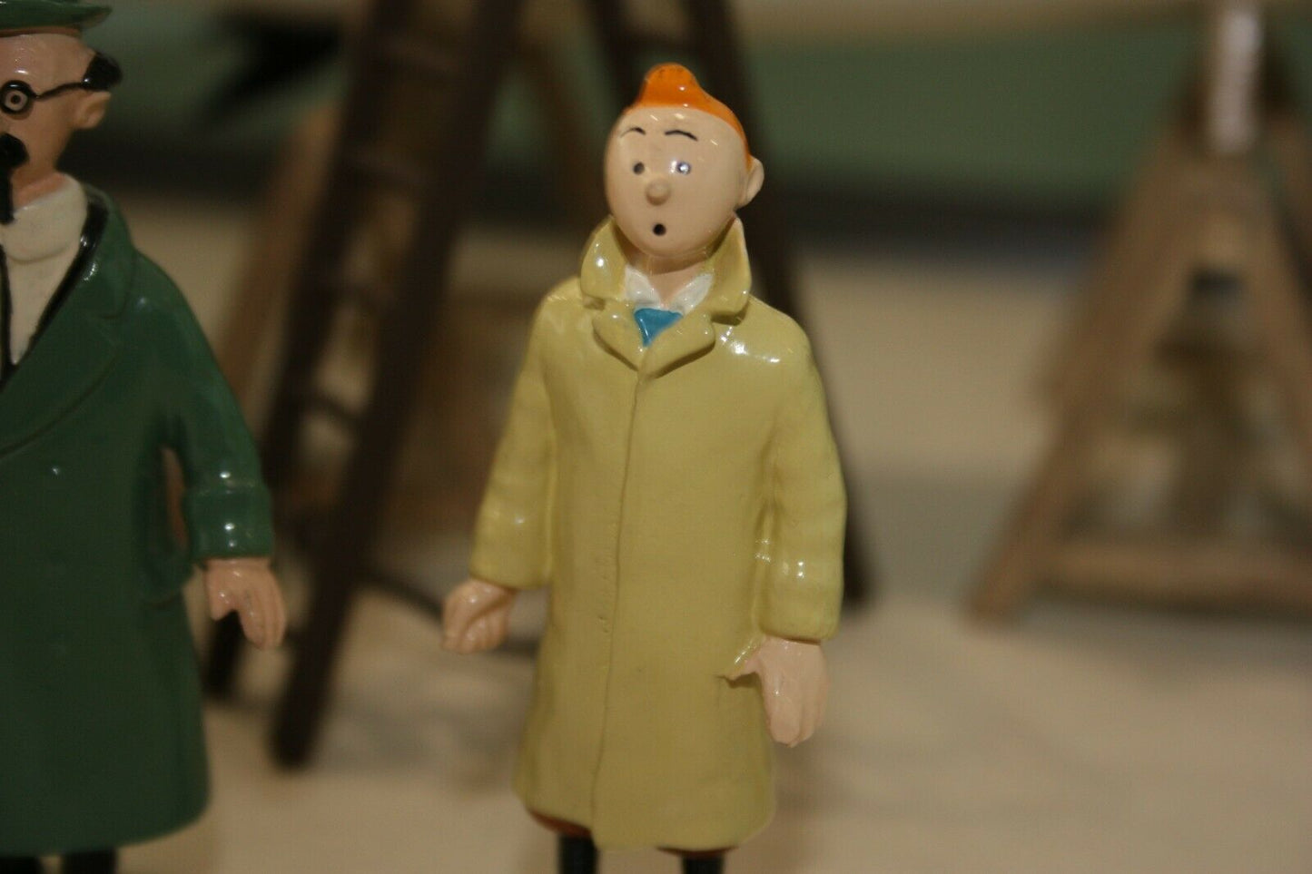 Figurine Tintin Pixi Scène prestige - Le Trésor de Rackham le Rouge