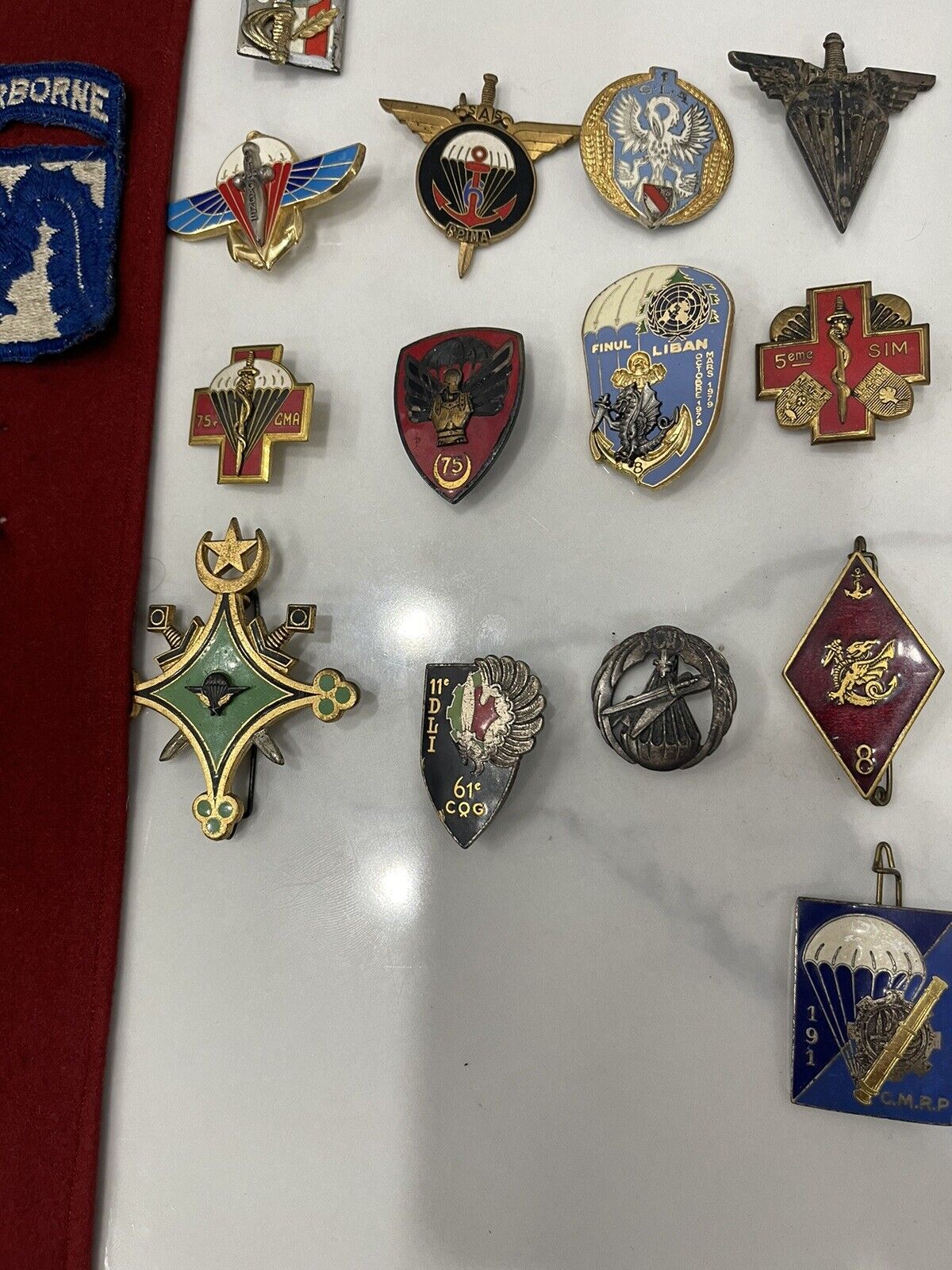 Lot insignes militaire Médaille WWI