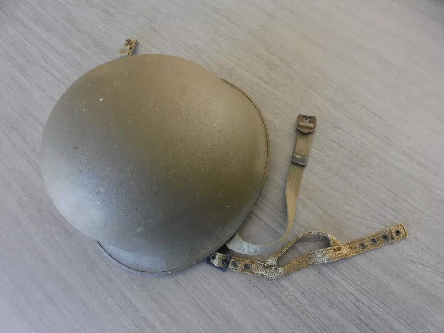 CASQUE PARACHUTISTE COMPLET MODELE 51 ORIGINAL 1953
