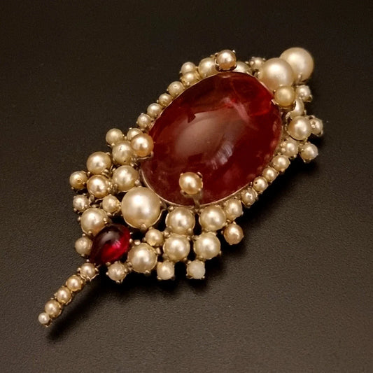 Broche vintage Dior par Roger Jean-Pierre (années 1950-60)