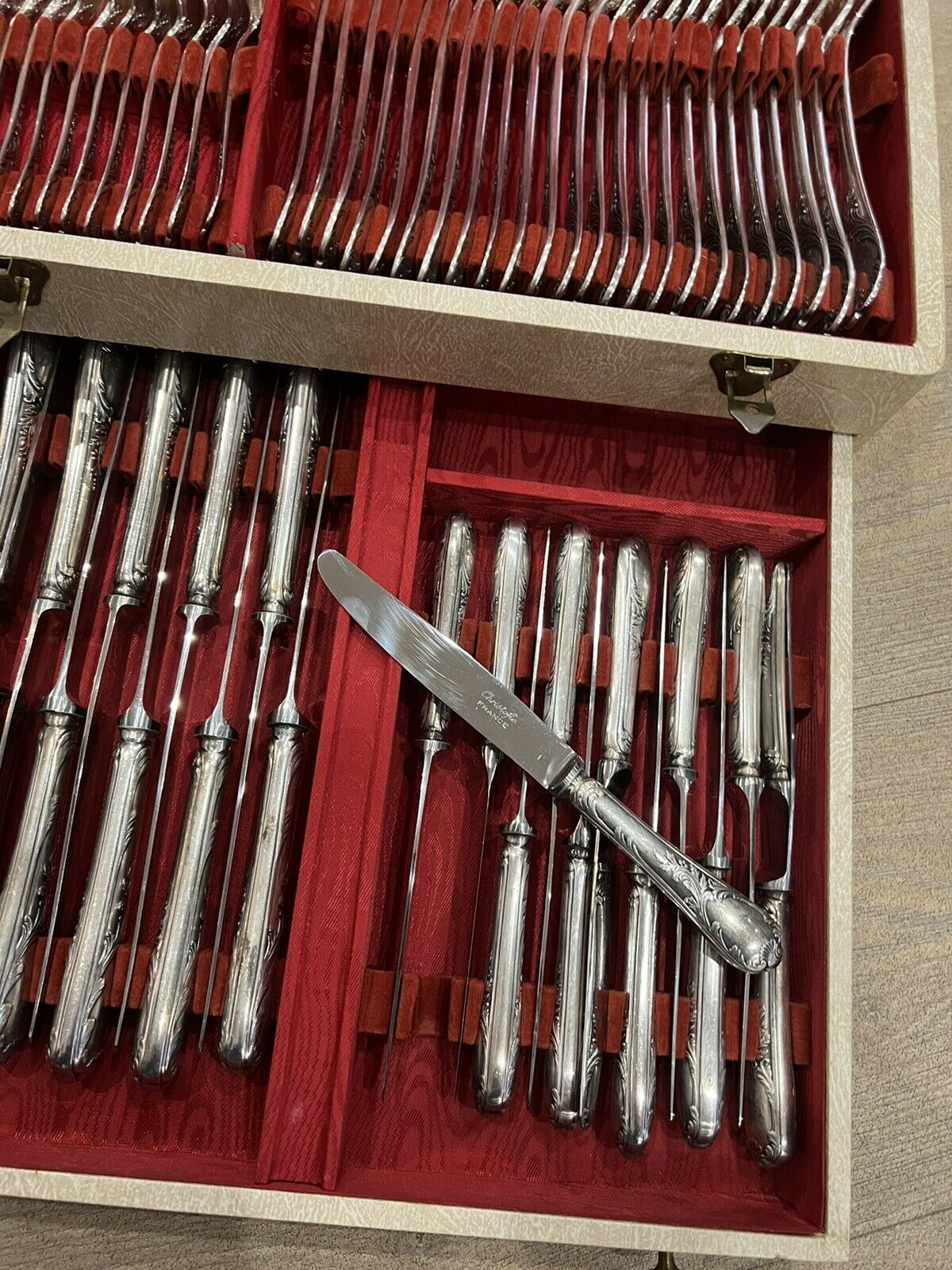 Ménagère 126 Pieces christofle marly