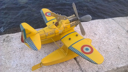 JOUETS ANCIENS JEP HYDRAVION BATEAU CANOT VOILIER DE BASSIN