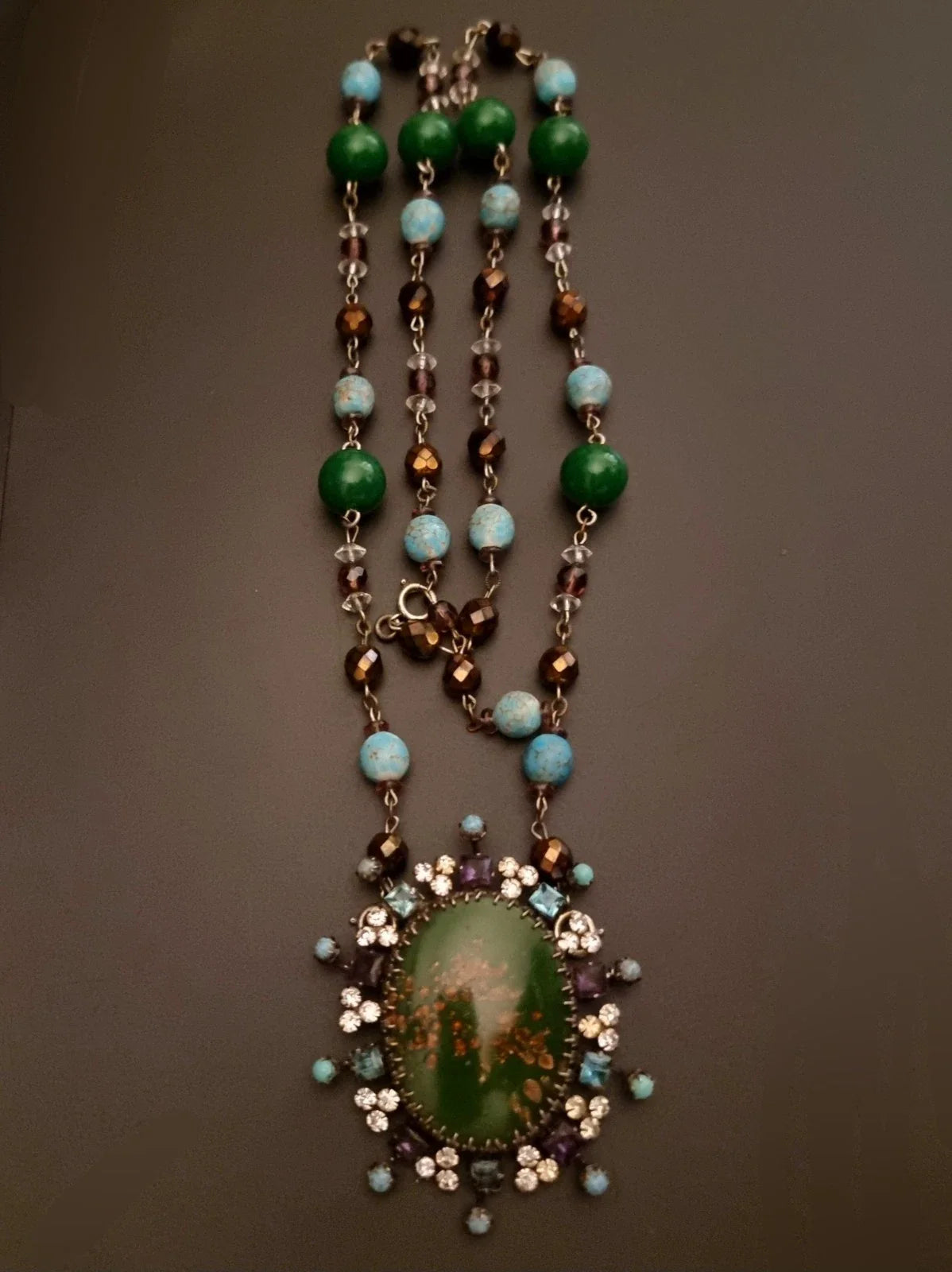 Collier / Pendentif / Broche transformable Dior par Roger Scemama – Vintage 1960