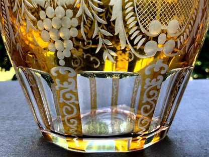 Grande Carafe en Cristal en argent massif