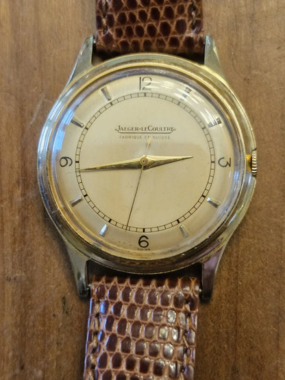 Montre homme Jaeger LeCoultre vintage or 18k 750 massif