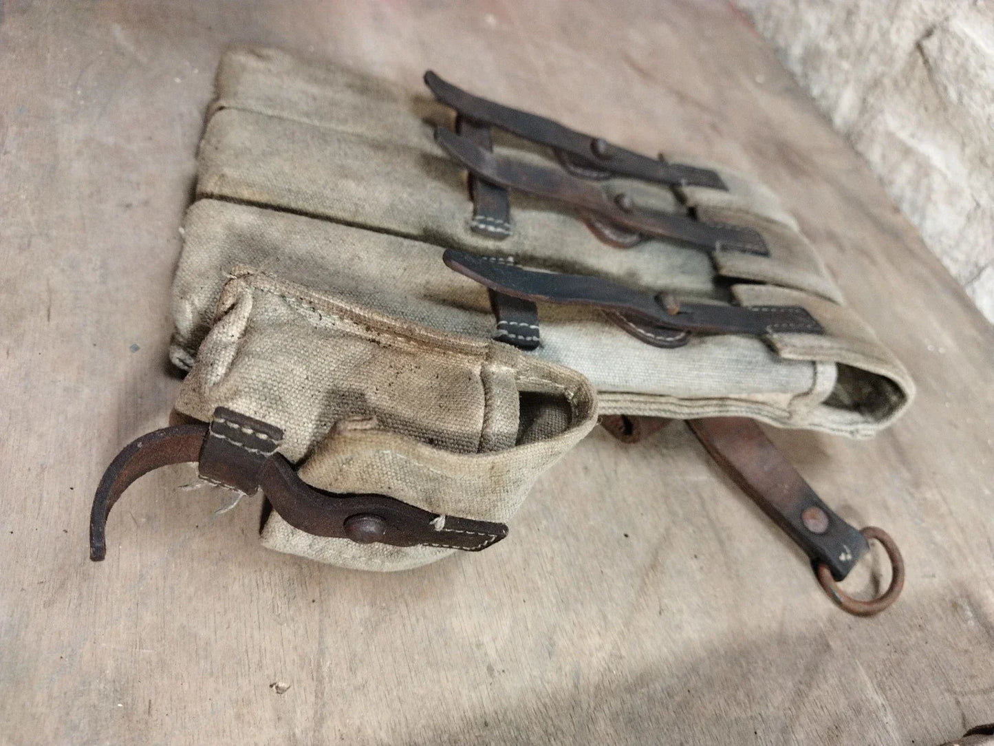 Lot de portes chargeurs Militaria Allemand WW2